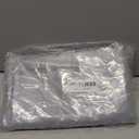 Furlinic No Hook Stall Shower Curtain,Light Grey,36" Wide Waterproof Polyester Fabric Bathroom Curtains,Hotel Style with 4 Built-in Grommets,Machine Washable,36x72 Inch