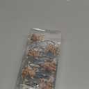 Roowest 12 Pcs Highland Cow Shower Curtain Hooks Western Shower Curtain Hooks Stainless Steel Rust Resistant Rings Hangers for Winter Farmhouse Rustic Bathroom Decor