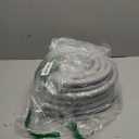 1/2inch 50ft Liquid-Tight Conduit and Connector Kit,Flexible Non Metallic Liquid Tight Electrical Conduit Kit with 5 Straight and 3 90-Degree Connector Fittings,1/2 in. Dia