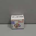 Baby Montessori Sensory Teething Toy - Safe, Multi-Functional BPA-Free Silicone Teether for Babies 0-12 Months - Teething Relief & Fun Play with Rattle - Perfect Baby Toys for Boys & Girls (Warm Color)