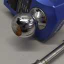 Orion Motor Tech Adjustable Trailer Hitch, Fits 2 in Receiver 6 in Drop & Rise Hitch, 12500 LBS GTW, Class 3, 4 Hitch, Heavy Duty Aluminum Drop Hitch for Truck with Three Anti-Theft Locking Hitch Pins (Black-Blue)