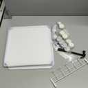 HOMIDEC 9 Cube Storage Organizer, Cubes Shelves for Living Room, Bedroom, White (Large)