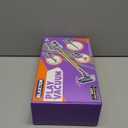 4-in-1 Kids Toy Vacuum That Works with Suction, Electric Toddler Vacuum Toy Cleaner for Children Ages 3 4 5 6+ Boys & Girls, Toddlers Toys Cleaning Set for Pretend Play (Purple/Yellow)