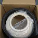 Tall Ceramic Vase 12 Inch Neutral Textured Vase,Cream Ceramic Vase for Home Decor,Farmhouse Tall Ceramic Flower Vase for Dining Table,Living Room,Kitchen,Bedroom,Entryway