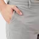 Amazon Essentials Men's Slim-Fit 5" Flat-Front Comfort Stretch Chino Short (Previously Goodthreads) (29, Light Grey)