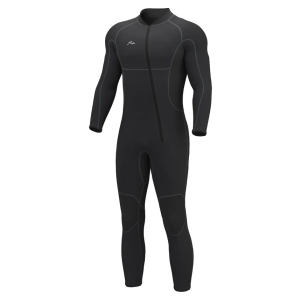 Hevto Men Wetsuits 3 mm Neoprene Front Zip Full Wet Suit M