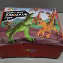 JOYIN Big Dinosaur Toys for Toddlers, 6 Piece Large Soft Dinosaur Figures with an Educational Book, Jumbo Realistic Toys for Boys and Girls Gift, Birthday Easter Gifts for Kids Ages 1 2 3 4 5