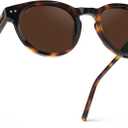 WearMe Pro Round Polarized Sunglasses for Women - Retro Classic UV400 Protection for Driving & Everyday Wear