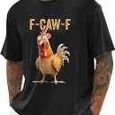 F-Caw-F Grey Shirt, Medium