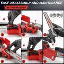 Mini Chainsaw for Mwk M18 Battery,8-Inch and 6-Inch 2-IN-1 Cordless Mini Chainsaw,Brushless for Electric Chain saw for Wood Cutting, Tree Trimming (Battery Not Included)