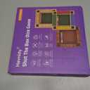 1-4 Players Shut The Box Dice Game, Traditional Wooden Pub Bar Board Game, Family Classics Tabletop Version Games for Classroom, Party, or Pub