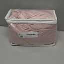 CHOSHOME Cooling Blanket for Hot Sleepers Lightweight Summer Cold Thin Blankets for Sleeping, Hot Flashes Night Sweats, Soft Blanket for Bed, Queen Size, Pink (Queen 90" x 90")