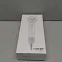 Professional High Speed Ionic Hair Dryer - 1 Min Fast Drying, 180000 RPM Blow Dryer 500 Million Negative Ions, No Heat Damage & Low Noise, Lightweight, Hairdryer with Magnetic Concentrator for Women (White)