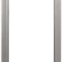 Ideal Pet Products Aluminum Pet Patio Door, Adjustable Height 77-5/8" to 80-3/8", 15" x 20" Flap Size, Mill/Silver