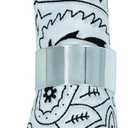 Premium Stainless Steel Napkin Rings Set of 8 - Rust-Proof 1/2" x3/4" Mini Tableware Decor for Weddings, Holidays & Everyday Dining (Silver)