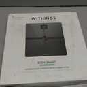 WITHINGS Body Smart - Accurate Scale for Body Weight and Fat Percentage, Body Composition Wi-Fi and Bluetooth Weight Scale, Baby Weight Scale, Smart Scale Apple Health Compatible, Bathroom Scale