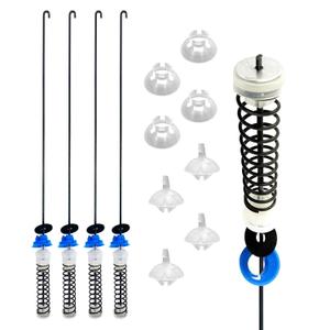 W11217817 Washer Suspension Rod Kit,Compatible with Whirlpool Maytag Anama Kenmore MVWC465HW2 WTW4955HW1 WTW4850HW1 WTW4855HW0,Replacement for W11159470,W11226768,AP6329793,4-Pack.