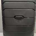 Samsonite Freeform 2-Piece Luggage Set - Carry-On & Large Checked Luggage with Dual Spinner Wheels - Durable Polypropylene Hardshell - TSA Lock, Airline-Approved - Expandable Hard Shell Black