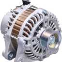 PE01-18-300 Alternator Compatible with Mazda 3 & 6 2014-2021, CX-5 CX-3 MX-5 Miata 2013-2023, for Toyota Yaris, Yaris iA 17-20 & S-cion iA 2016, 12V 100A 6-Groove Pulley 20288N A005TL0491