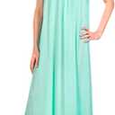 Shadowline Women's Nightgown and Long Sleeved Robe Pajama Set Nylon Sleepwear Peignoir, Size 3X