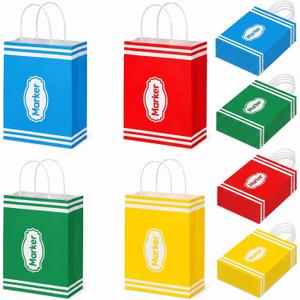 Kolldenn 36 Pcs Marker Back to School Gift Bags with Handle, 1 Count