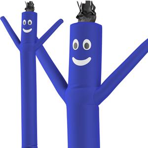 LookOurWay Air Dancers Inflatable Tube Man Attachment - 10 Feet Tall Wacky Waving Inflatable Dancing Tube Guy for Business Promotion - Blower Not Included - Blue