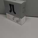 JISULIFE Portable Neck Fan, Hands-Free Bladeless, 5 Speeds, 4000 mAh Battery Operated Wearable Personal Fan, Twistable, Rechargeable, Gift for Women Men-Grey