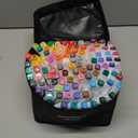 MemOffice 100 Colors Dual Tip Artist Alcohol Markers Set with Carrying Case - Perfect for Coloring, Drawing, Sketching, Card Making and Illustration - Perfect for Adults