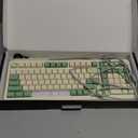 Redragon K681 Wireless Mechanical Keyboard, Gasket Mounted RGB Gaming Keyboard with Volume Knob, MDA-Profile, Pre-Lubed Linear Switches, 81 Keys 75 Tri-Mode Hot Swappable for PC/Xbox/Ps4/5 (Fresh Green)