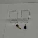 APT 1101 Olive Oil Dispenser for Kitchen, Cooking Oil and Vinegar Dispenser Set, Olive Oil Bottle, Soy sauce dispenser, coffee syrup bottles with stainless steel pourers - 4 pcs, Gold