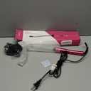 FARERY Small Curling Wand, 3/8 Inch Curling Iron for Short & Long Hair, Ceramic Small Barrel Curling Iron with Argan Oil & Keratin Infused, 30s Fast Heat Up, 12 Adjustable Temperature, Glove Included (Hotpink)