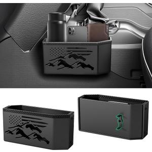 HOCHO Upgraded Metal Gear Shift Center Console Organizer Fits for Jeep Wrangler JL Accessories 2018-2025&Jeep Gladiator Accessories 2020-2025