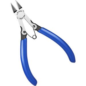 IGAN-330 Flush Cutters, Precision Wire Cutter, Flush Pliers, Wire Snips, Electrical Cutters, Sprue, Side & Small Wire Nippers, Diagonal Cut Snips, Ideal for Electronics & Precision Cutting Needs (5''x1)
