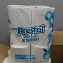  Presto! 2-Ply Ultra-Soft Toilet Paper, 24 Family Mega Rolls = 120 regular rolls, 6 Count (Pack of 4), Unscented