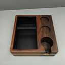 Espresso Knock Box With 54mm Tamping Station For Breville Espresso Accessories Adjustable Portafilter Height, Detachable Coffee Dump Bin (4in 1)