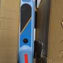 Electric Scooter for Kids Age 6-10, Kick-Start Boost Scooter with Adjustable Speed and Height, Flash Wheel & Deck Lights (blue)