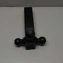Black Tri-Ball Tubular Hitch Bar: Versatile Towing Companion