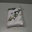 Christmas No Hook Shower Curtain with Snap in Liner, Pine Leaf Berry Snowflake Gray Shower Curtain for Bathroom Waterproof Winter Xmas Bath Curtain with See Through Mesh Top Window