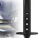 5th Wheel to Gooseneck Adapter Fit for Semi-Tractor with 4" Round Tube