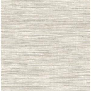 RoomMates Neutral Dimensional Grasscloth Peel and Stick Wallpaper