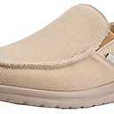 Mens Canvas Shoes Slip On Loafers Deck Shoes Walking Lightweight Causal Slip-ons 45