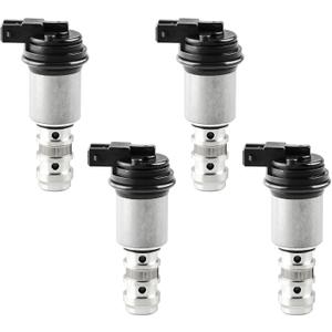 4PCS Engine Variable Valve Timing (VVT) Solenoid Actuator Compatible with BMW 545I 550I 645CI 650I 745I 745LI 750I 750LI 760I 760LI Alpina B7 X5 Replacement for 11361707323