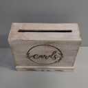 Wedding Card Box with Card Slit and Lock 12"X10"X4.5"- Gift Wishing Well Card Box for Weddings, Receptions, Birthdays, Graduations, Baby Showers, Honeymoon Funds KHNDCNC (White)