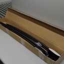 Zenna Home Double Curved Shower Curtain Rod, No Drill, 50-72 Inch Adjustable Tension Curved Shower Rod for Bathroom, Rustproof Double Rod, Non-Slip, Adds Room in Shower, Matte Black