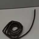 118Wedge Weather Stripping Door Seal Strip for Door Frame,Self-Adhesive Window Insulation for Winter,Dark Foam Gap Filler for Light Noise Blocker,Front Exterior Door Side Draft Stopper,Brown