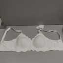 Avidlove Seamless Bras for Women Comfort Wireless Bras Full Coverage Push Up Bralette Smooth Everyday Bra Regular and Plus (Small, White)