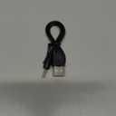 PChero USB to DC 2.0mm Charger Charging Cable for Mini S530 Smallest Invisible Wireless Bluetooth Earbuds Earphones Headphones Headset and Bluetooth Shower Speaker (Black - 1pc)