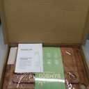 Bamboo Cutting Board for Kitchen, 3-Piece Set with Juice Grooves, Side Handles & Non-Slip Mats  Durable Bamboo Chopping Board for Meat, Vegetables and Fruits (Carbonized brown)