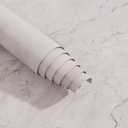 Flake White Marble Peel and Stick Wallpaper 32" x 157" Granite Beige Contact Paper Limewash Europa Waterproof Self-Adhesive PVC Modern Covering for Living Room Countertop Bedroom Garage