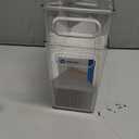 iDesign Tall Plastic Storage Bin with Handles for Fridge or Freezer - Set of 2 - Clear - Made in USA